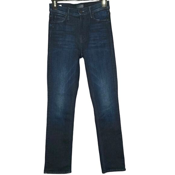Mother Jeans: The Mid Rise Dazzler Ankle Blue Dark Wash Denim size 25 - Picture 6 of 15